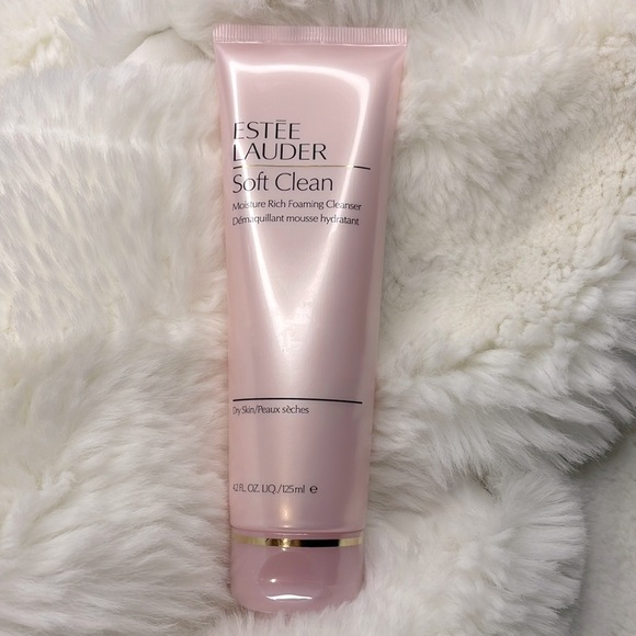 💋NEW💋 Estée Lauder Soft Clean Moisture Rich Foaming Cleanser - Picture 1 of 2